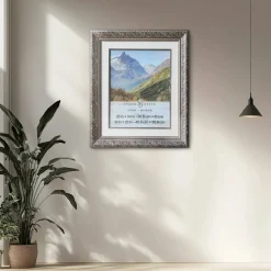 6 Pack: Home 16" x 20" Silver Floral Frame with Mat by Studio Décor®