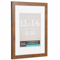 8 Pack: Honey Belmont Frame with Mat by Studio Décor®