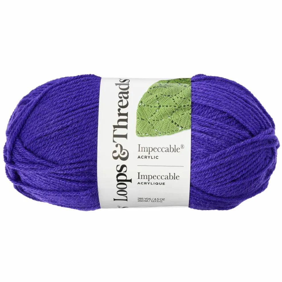 18 Pack: Impeccable® Solid Yarn by Loops & Threads®