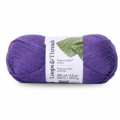 18 Pack: Impeccable® Solid Yarn by Loops & Threads®