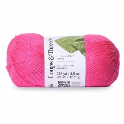 18 Pack: Impeccable® Solid Yarn by Loops & Threads®
