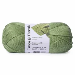 18 Pack: Impeccable® Solid Yarn by Loops & Threads®