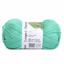 18 Pack: Impeccable® Solid Yarn by Loops & Threads®