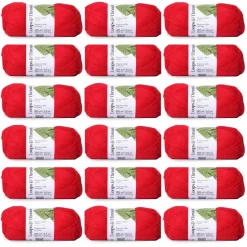 18 Pack: Impeccable® Solid Yarn by Loops & Threads®