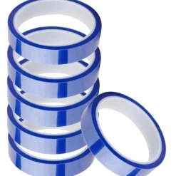 6 PACK 0.8 Inch 20mm X 33m 108ft Heat Tape Heat Resistant Tape