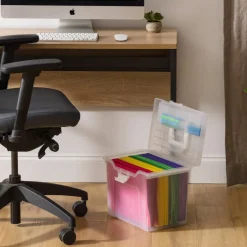 8 Pack: IRIS Portable Craft Storage Tote