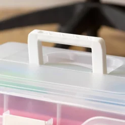 8 Pack: IRIS Portable Craft Storage Tote