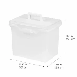 8 Pack: IRIS Portable Craft Storage Tote