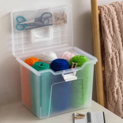 8 Pack: IRIS Portable Craft Storage Tote