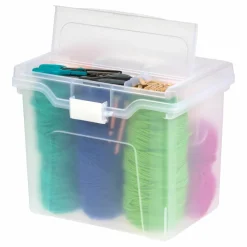 8 Pack: IRIS Portable Craft Storage Tote