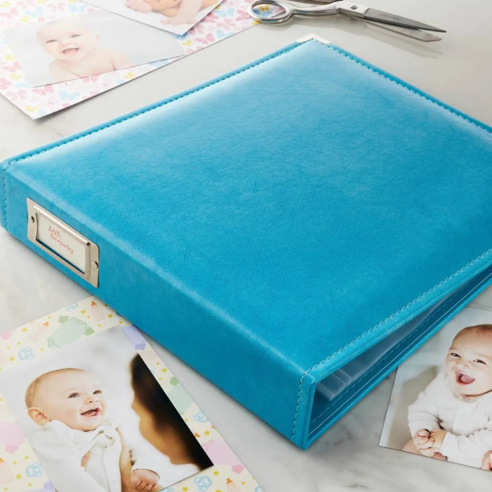 6 Pack: Leather D-Ring Scrapbook Album by Recollections®