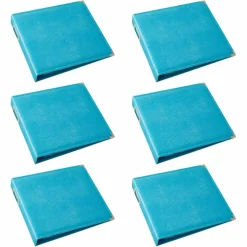 6 Pack: Leather D-Ring Scrapbook Album by Recollections®
