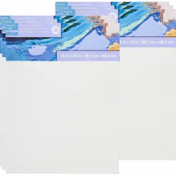 6 Pack: Level 1 Back Stapled Traditional Canvas by Artist's Loft®
