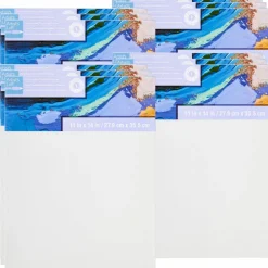 12 Pack: Level 1 Back Stapled Traditional Canvas by Artist's Loft™