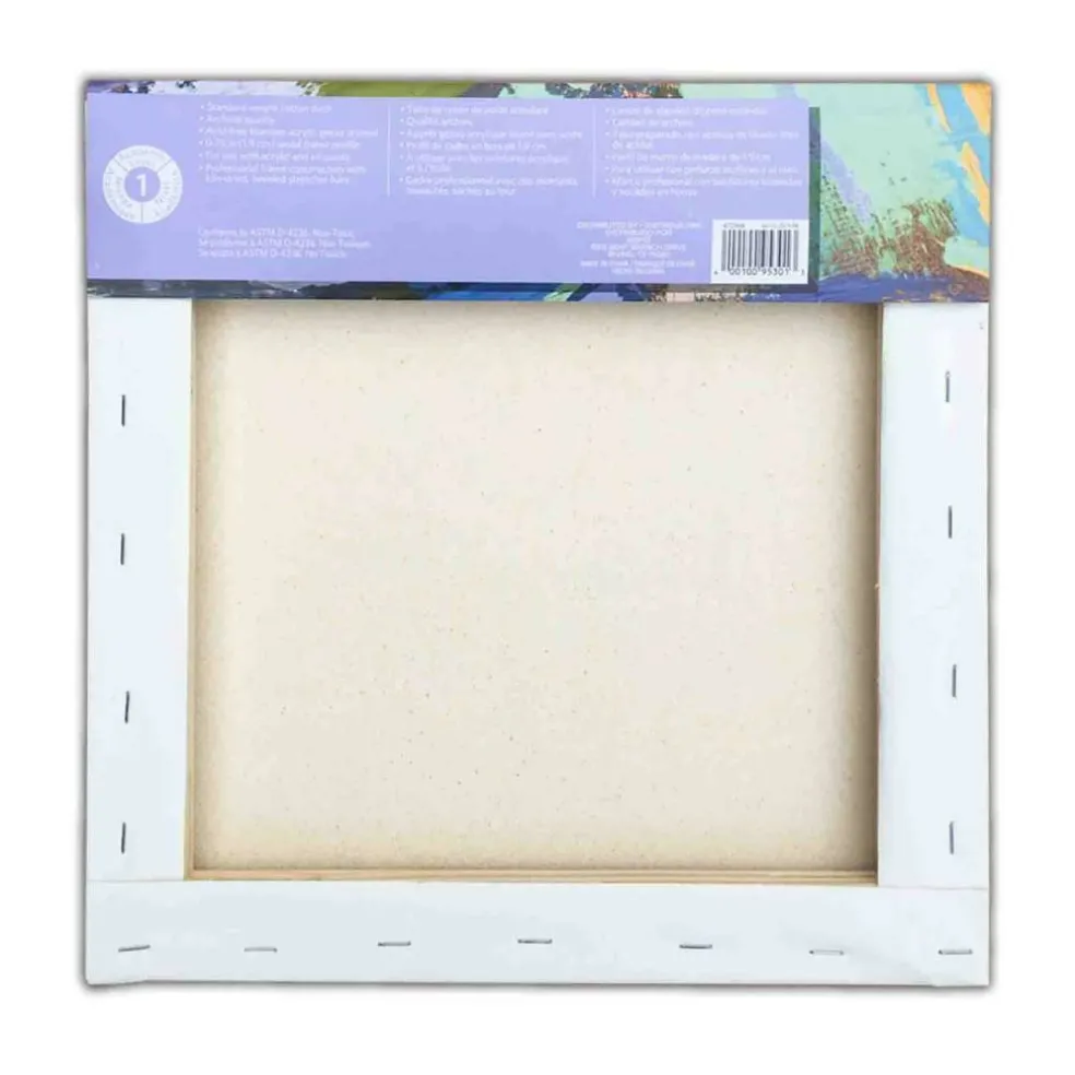 12 Pack: Level 1 Back Stapled Traditional Canvas by Artist's Loft™