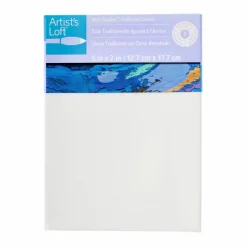 12 Pack: Level 1 Back Stapled Traditional Canvas by Artist's Loft™