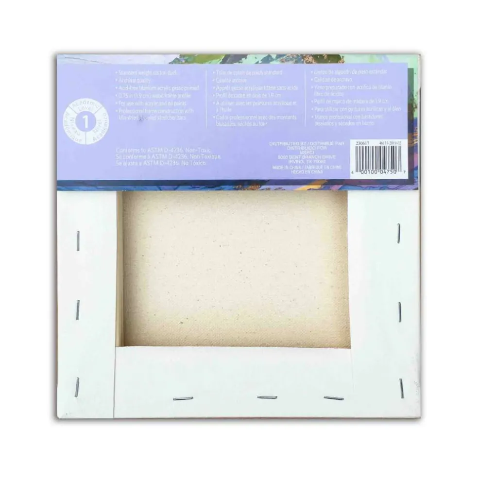 12 Pack: Level 1 Back Stapled Traditional Canvas by Artist's Loft™