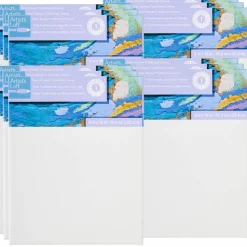 12 Pack: Level 1 Back Stapled Traditional Canvas by Artist's Loft™