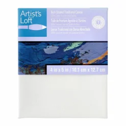 12 Pack: Level 1 Back Stapled Traditional Canvas by Artist's Loft™