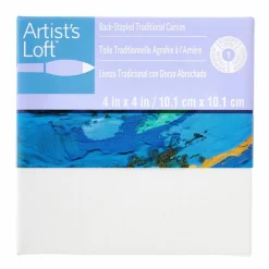 12 Pack: Level 1 Back Stapled Traditional Canvas by Artist's Loft™