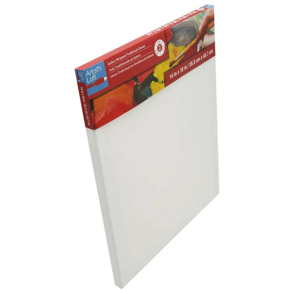12 Pack: Level 2 Gallery Wrapped Traditional Canvas by Artist's Loft®