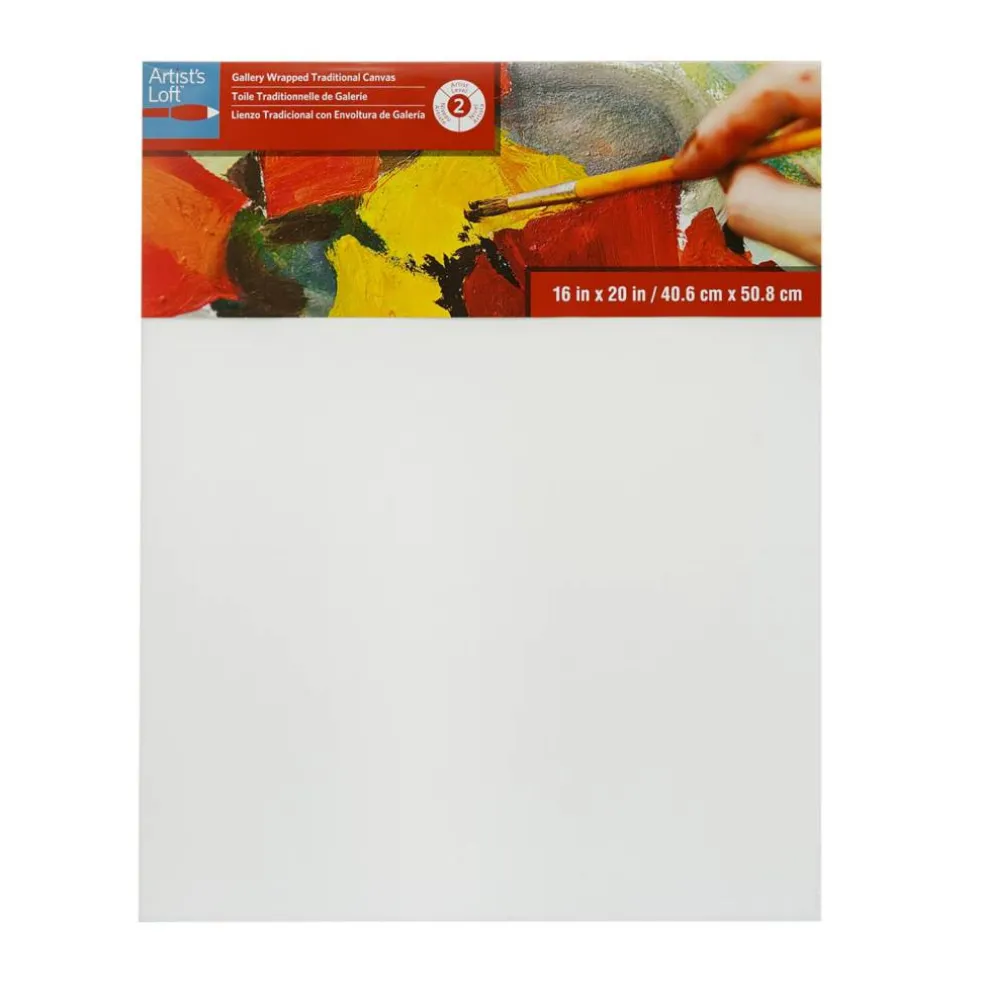 12 Pack: Level 2 Gallery Wrapped Traditional Canvas by Artist's Loft®