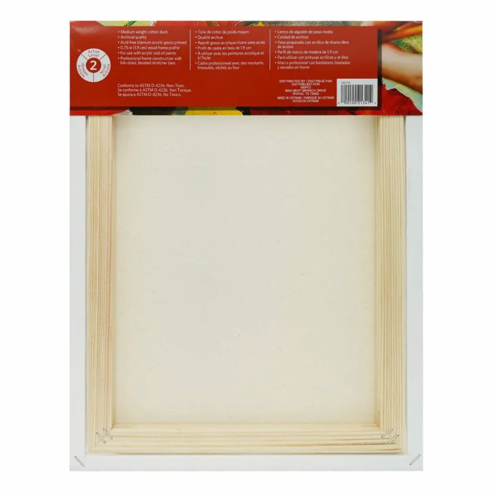 12 Pack: Level 2 Gallery Wrapped Traditional Canvas by Artist's Loft®