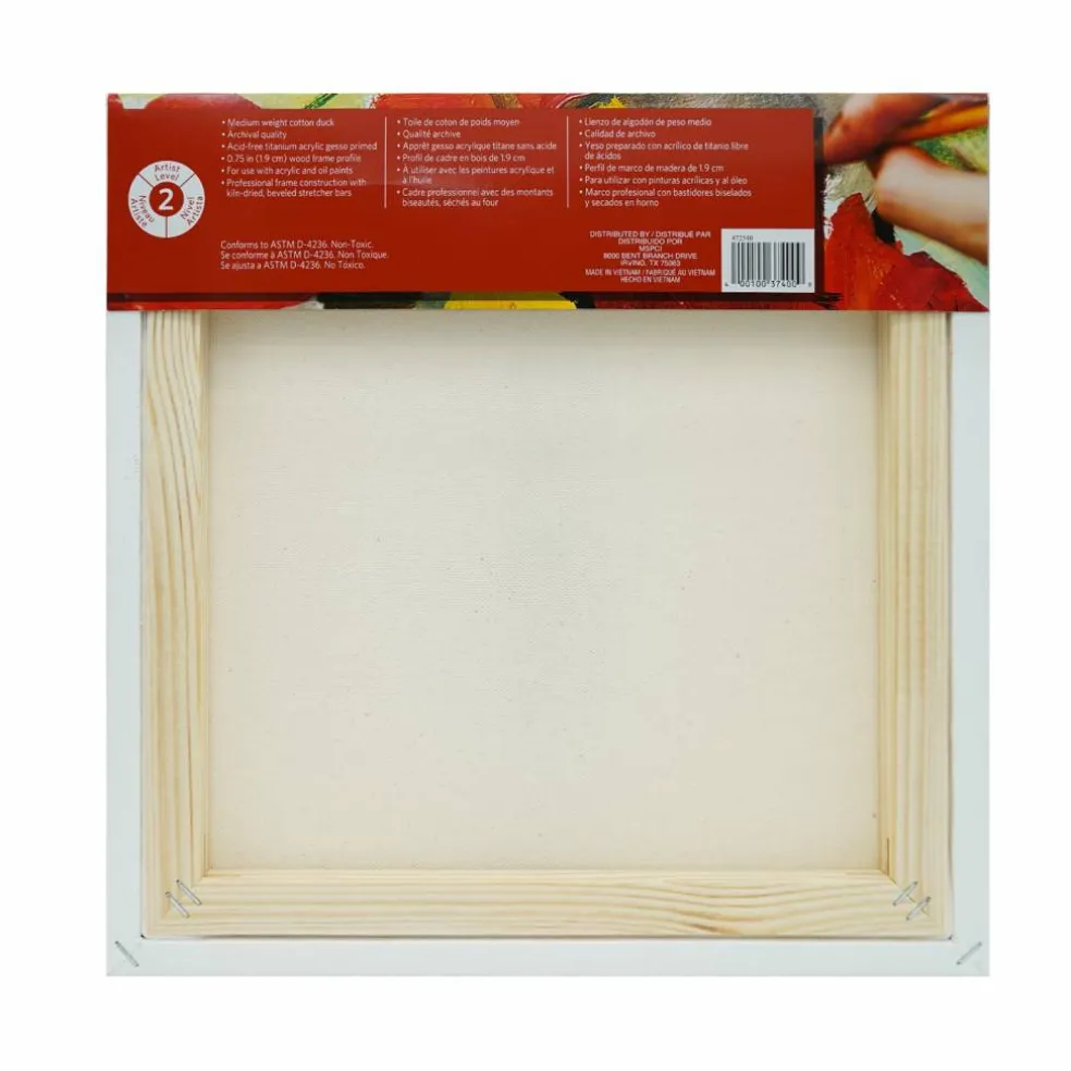 12 Pack: Level 2 Gallery Wrapped Traditional Canvas by Artist's Loft®