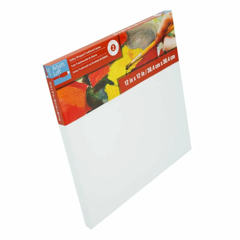 12 Pack: Level 2 Gallery Wrapped Traditional Canvas by Artist's Loft®