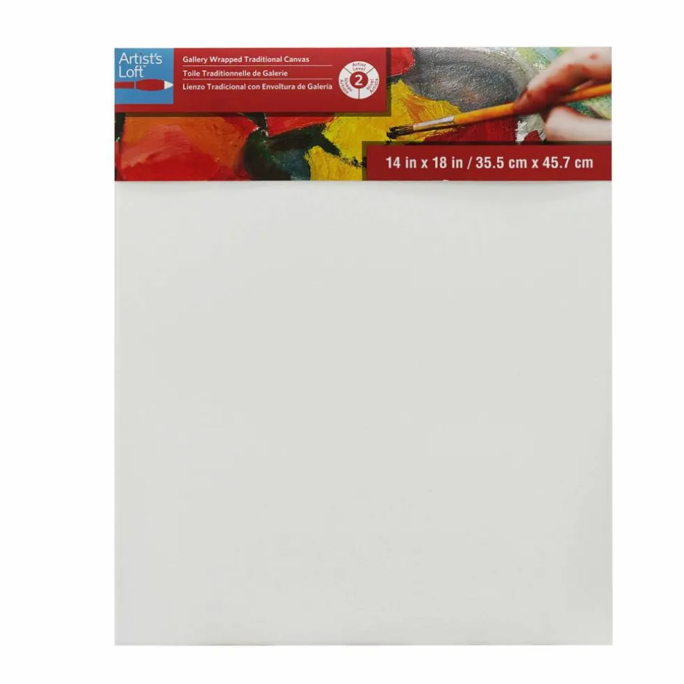 12 Pack: Level 2 Gallery Wrapped Traditional Canvas by Artist's Loft®