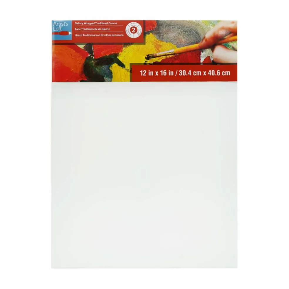 12 Pack: Level 2 Gallery Wrapped Traditional Canvas by Artist's Loft®