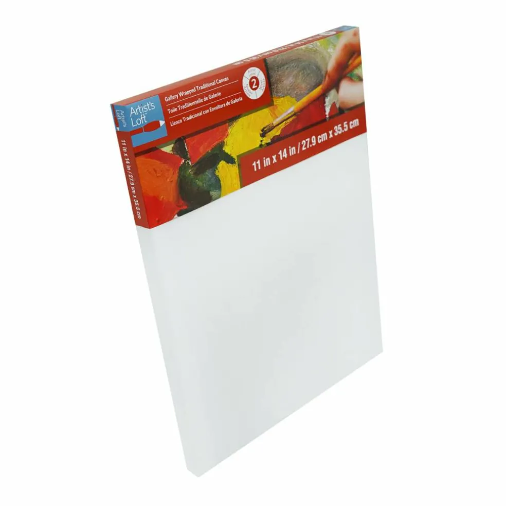 12 Pack: Level 2 Gallery Wrapped Traditional Canvas by Artist's Loft®