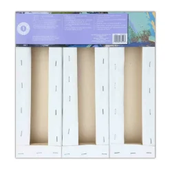 3 Pack Level 1 4" x 12" Deco Canvas by Artist's Loft®