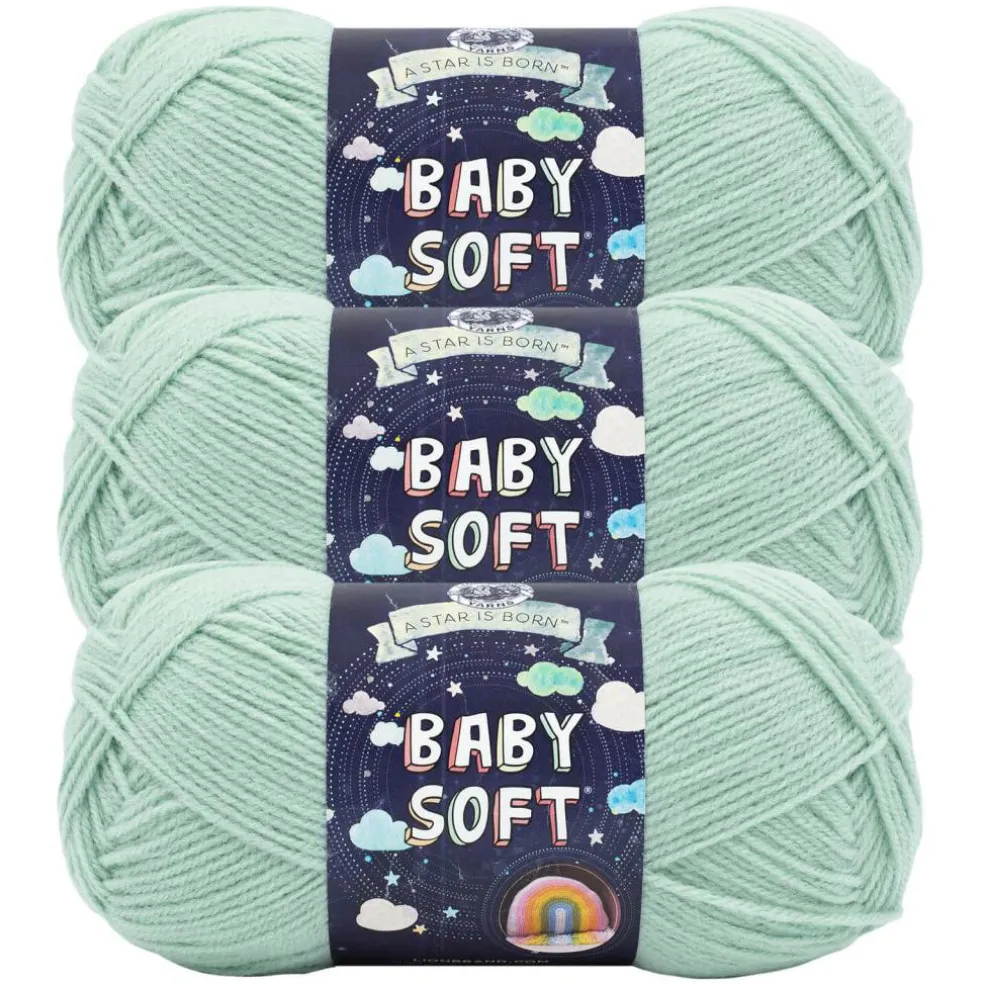 3 Pack Lion Brand® Baby Soft® Yarn