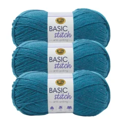3 Pack Lion Brand® Basic Stitch Anti Pilling™ Yarn