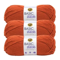 3 Pack Lion Brand® Basic Stitch Anti Pilling™ Yarn