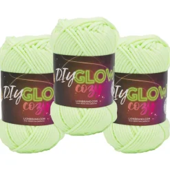 3 Pack Lion Brand® DIY Glow Cozy™ Yarn