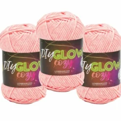3 Pack Lion Brand® DIY Glow Cozy™ Yarn