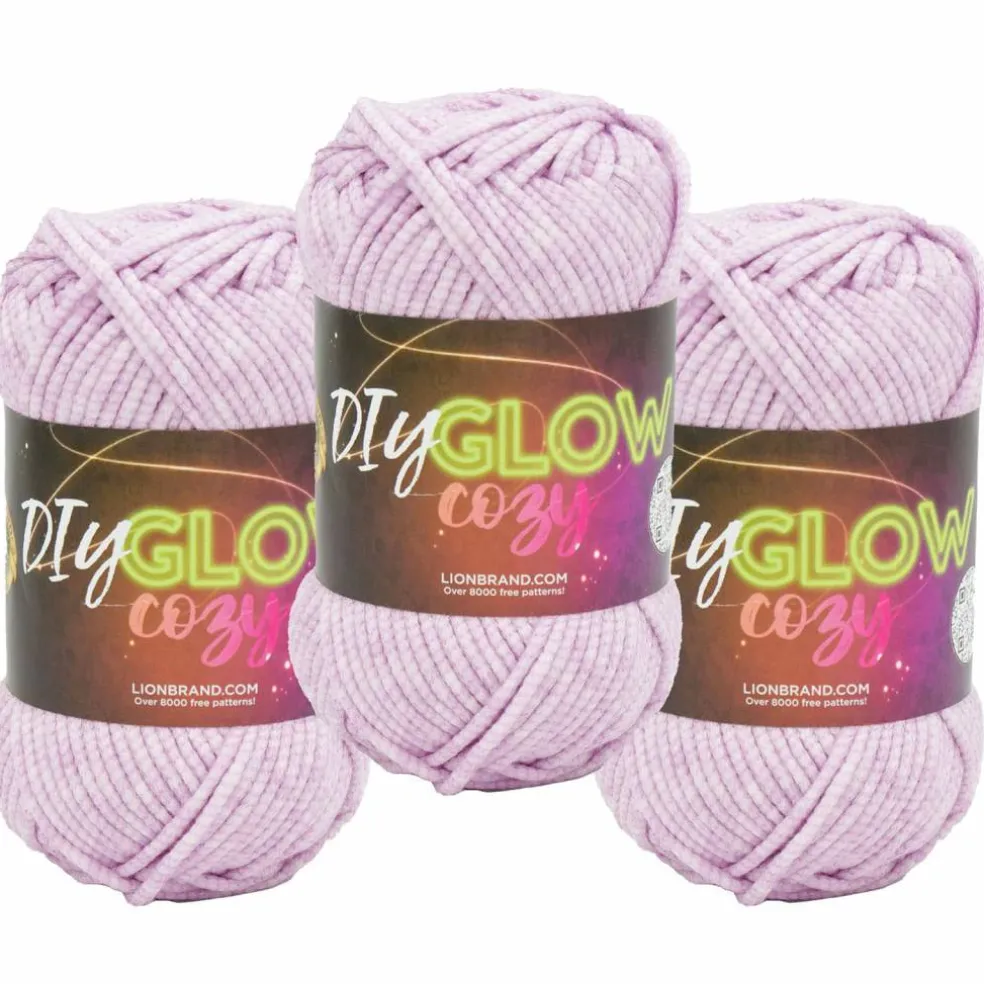 3 Pack Lion Brand® DIY Glow Cozy™ Yarn