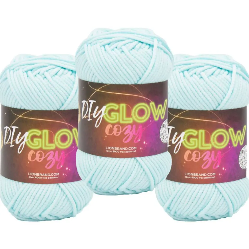 3 Pack Lion Brand® DIY Glow Cozy™ Yarn
