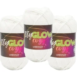 3 Pack Lion Brand® DIY Glow Cozy™ Yarn