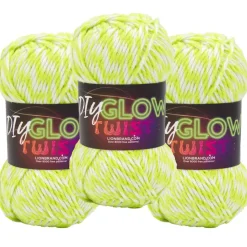 3 Pack Lion Brand® DIY Glow Twist™ Yarn