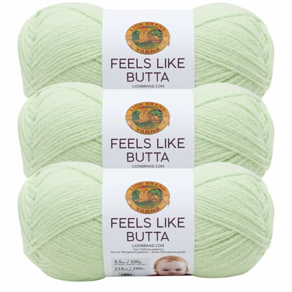 3 Pack Lion Brand® Feels Like Butta® Solid Yarn