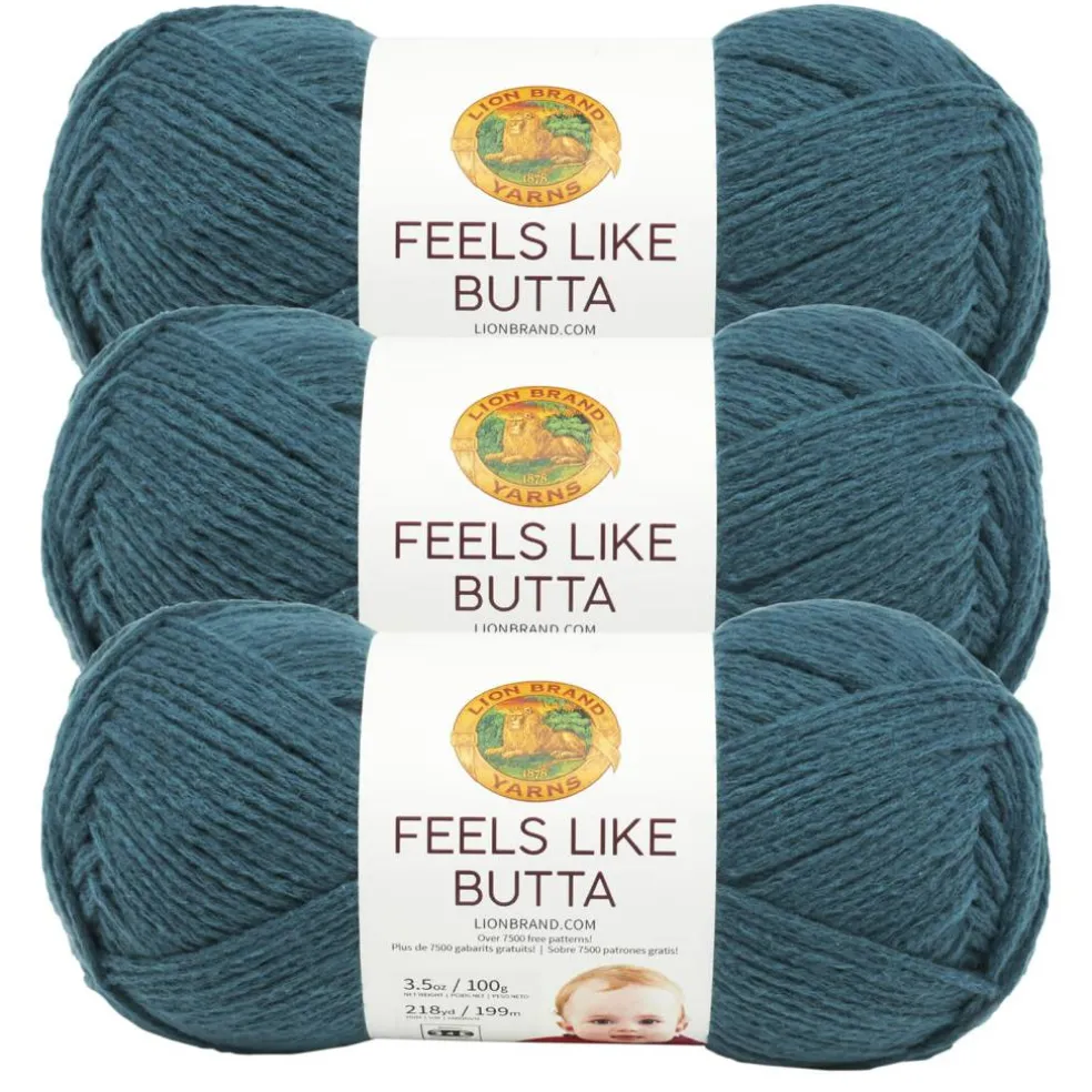 3 Pack Lion Brand® Feels Like Butta® Solid Yarn