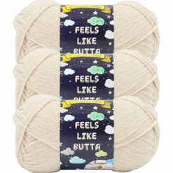 3 Pack Lion Brand® Feels Like Butta® Solid Yarn