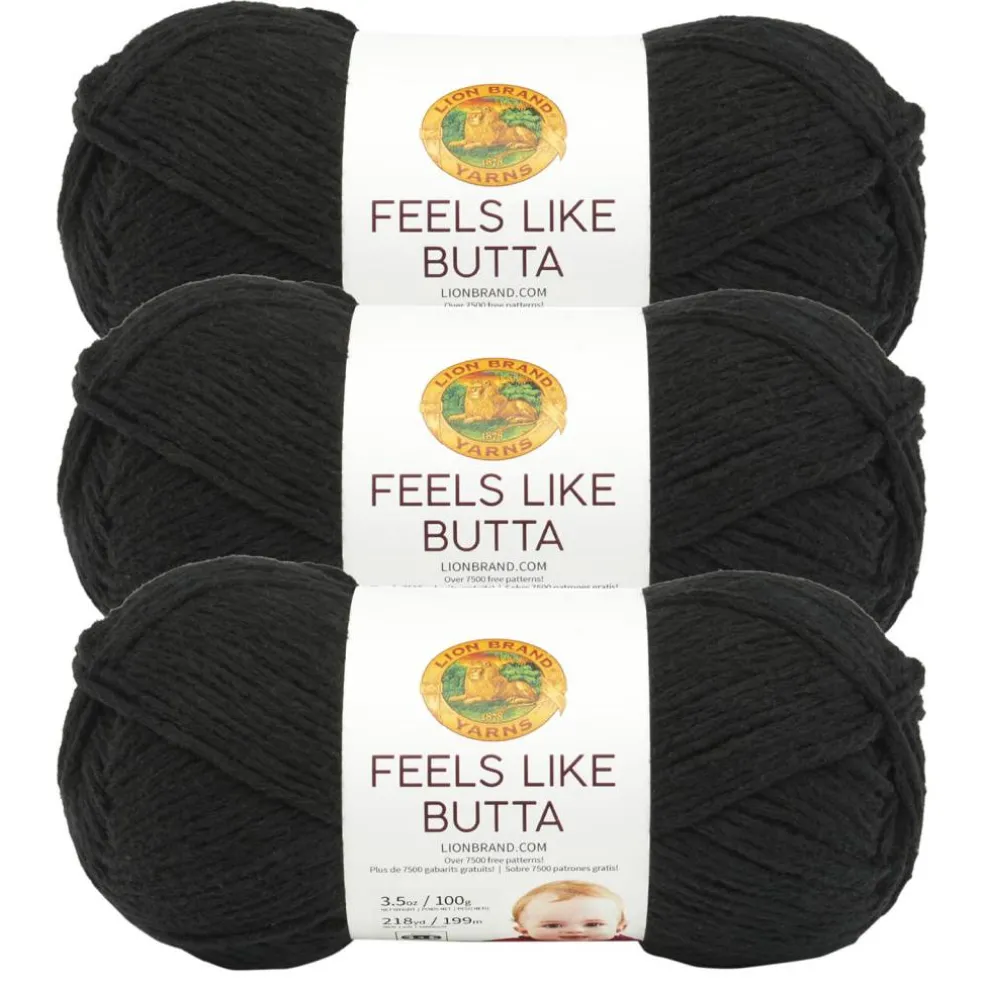 3 Pack Lion Brand® Feels Like Butta® Solid Yarn