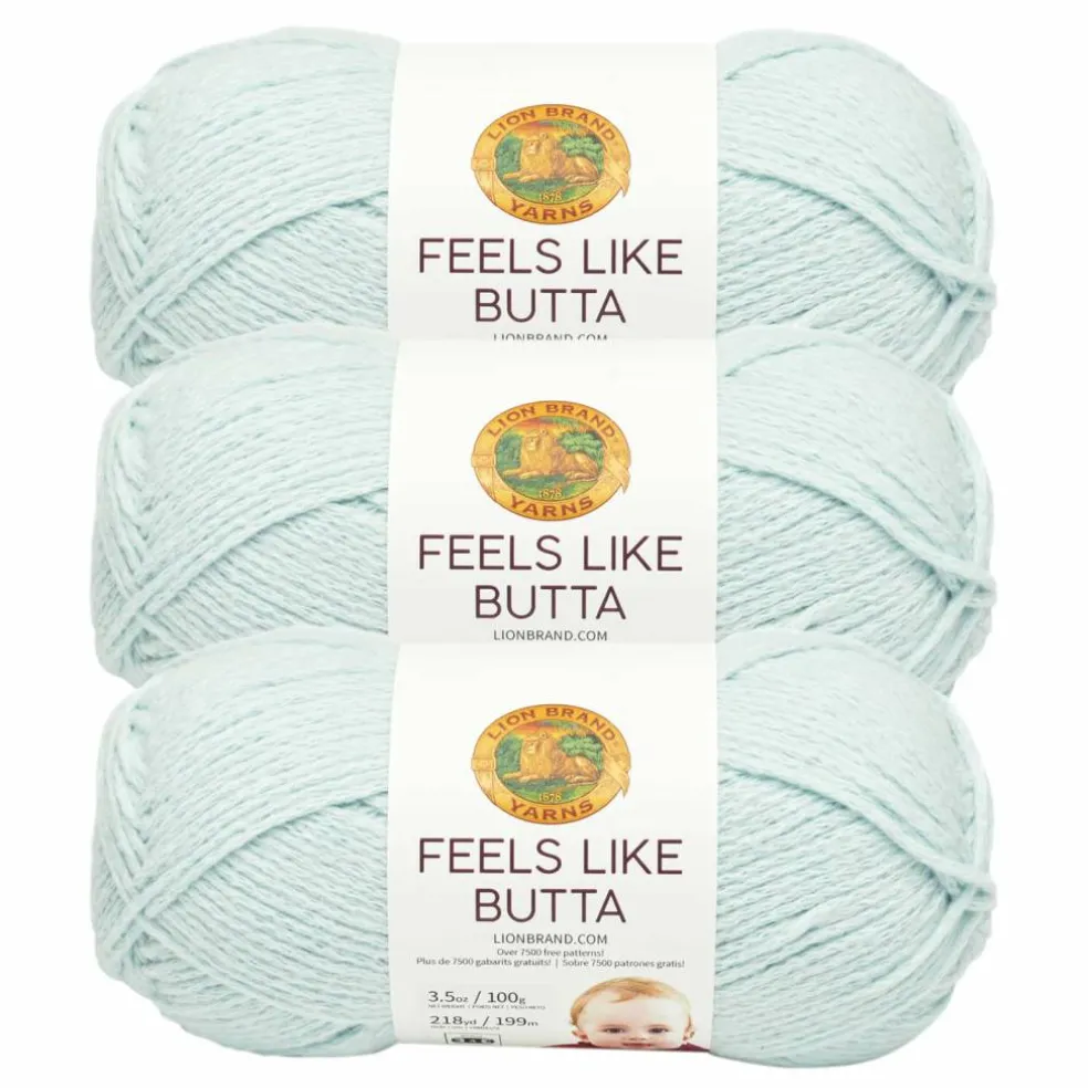 3 Pack Lion Brand® Feels Like Butta® Solid Yarn