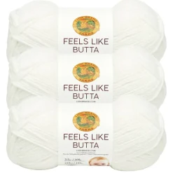 3 Pack Lion Brand® Feels Like Butta® Solid Yarn