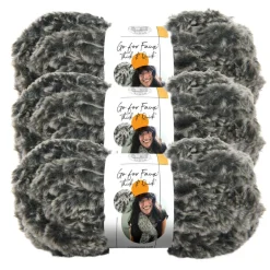 3 Pack Lion Brand® Go For Faux® Thick & Quick® Yarn