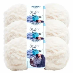 3 Pack Lion Brand® Go for Faux® Yarn
